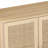 62.20"Elegant and Functional 4-Door Rattan Decorative Storage Cabinet-289699560