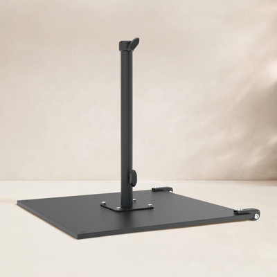 Steel Standing Umbrella Base with Wheels