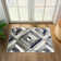 Tapis bleu Modern Farmhouse