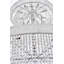 Lustre unique à 41 niveaux avec accents de cristal Sterns-32478568