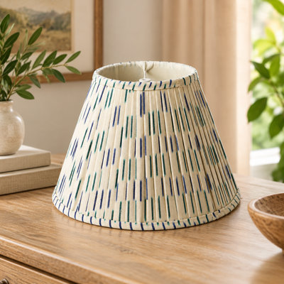 12 in. H x 9 in. W Cotton Empire Lamp Shade