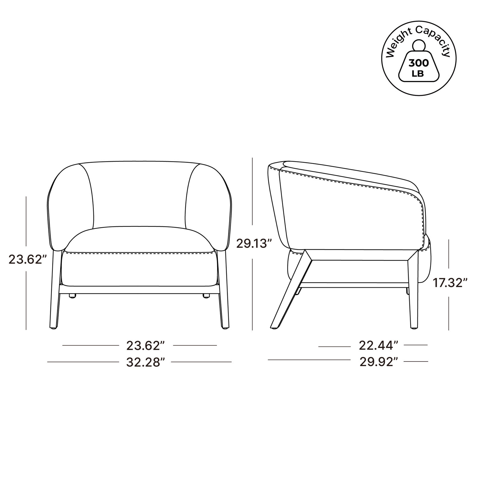 Meraki Accent Chair, Nathan Hemp