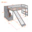 Lit mezzanine avec deux tiroirs et glissière-1978186155