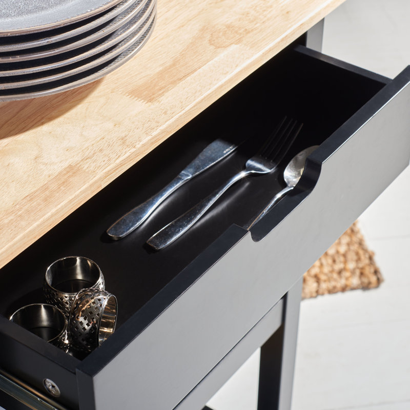Gause Wood Kitchen Cart