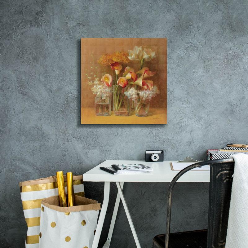 Art mural sur toile  «Autumn Elegance» par Danhui Nai, H 18 po x l 18 po