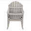 Chaise berçante Adirondack en plastique recyclé Hamilton-111076697
