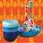 6-Piece 5" Small Bowl Set - Shades of Blue