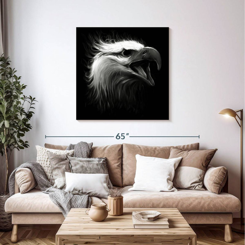 Brampt The Eagle Eye, 39" H x 39" W