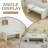 43.3" W Upholstered Bedroom Bench-763465190-738685209