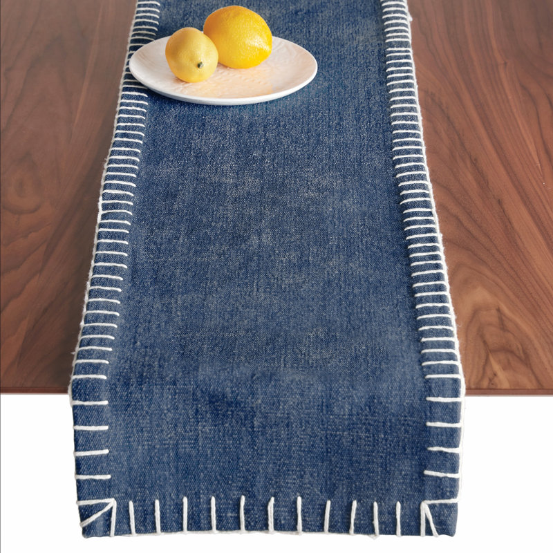 Chemin de table Seabridge Carter, Bleu marine