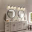 Meuble-lavabo moderne 3 lumières Cantara