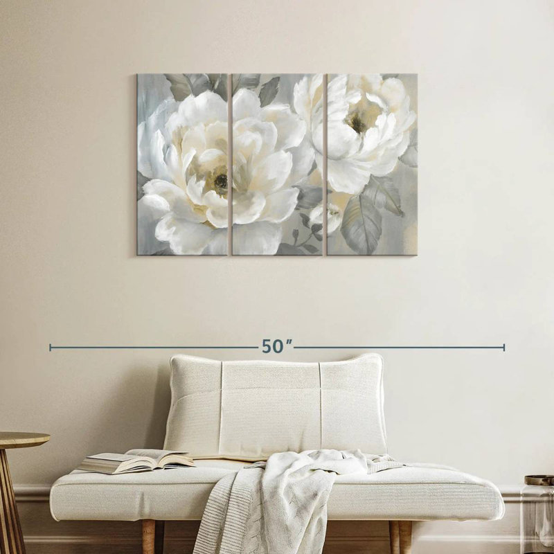 Harnek Perfect Peonies, 24" H x 38" W