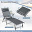 Chaise longue inclinable 53,5 po Pavelas
