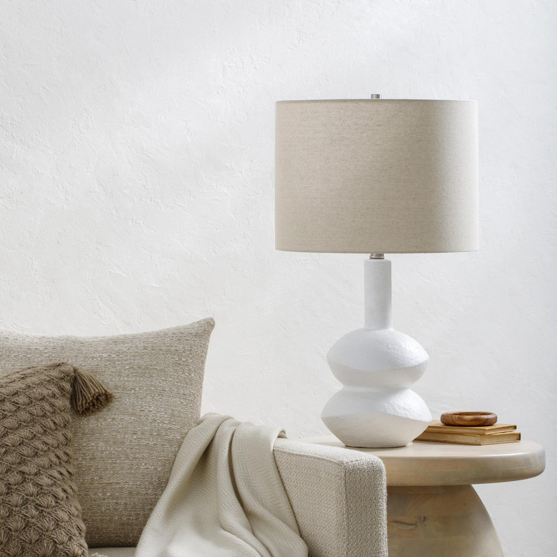 Stowe Ceramic Table Lamp, 27'' H x 15'' W x 15'' D