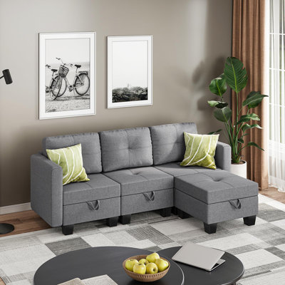 Fabric Corner Sofa