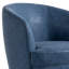Ensemble de 2 chaises d'appoint en polyuréthane et coussins souples Aunna-109238302