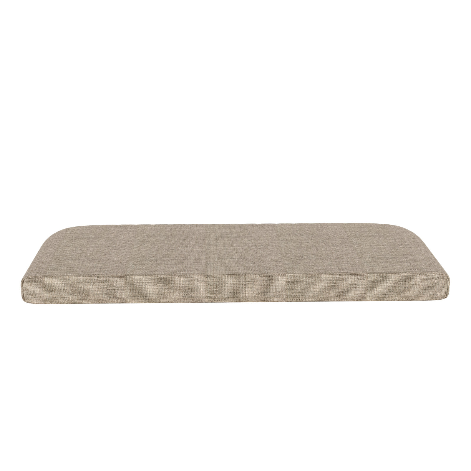 Sunbrella® Outdoor 3'' Bench Cushion, Cast Shale Sunbrella® Plainweave