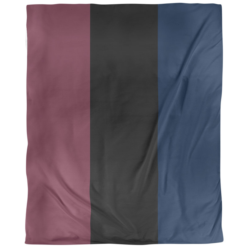 Tissu de basket-ball denver, Wine/Black/Navy Blue