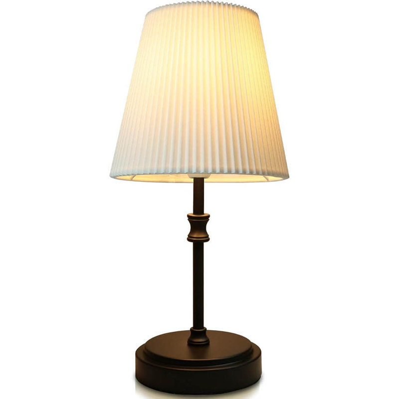 Metal Table Lamp, Black
