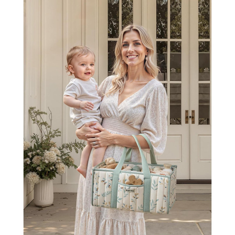 Rebrilliant Polyester Storage Bag,  Verdant Leaf