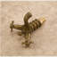Antique Brass Double Handle Bathroom Faucet – Classic Single Hole Basin Mixer Tap