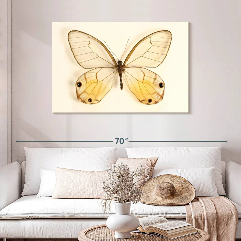 Butterfly Memento, 30" H x 45" W