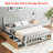 Bed Frame With 4 Storage Drawers-757869376