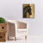 Cheval de Troie «I Gold» par Albena Hristova, art mural sur toile, 20 po x 24 po