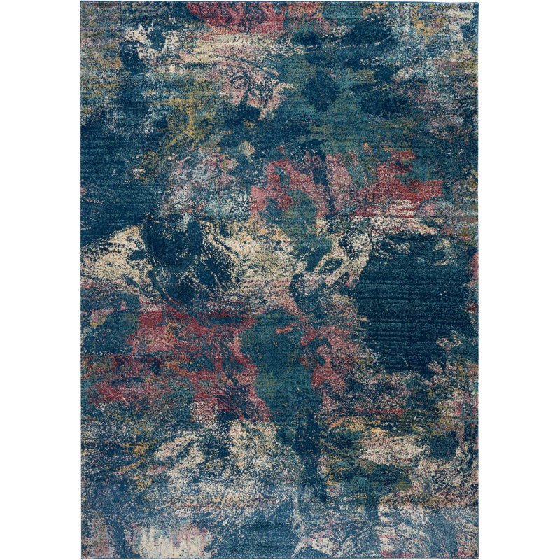 Villiam Wool Oriental Indoor Rug, Rectangle 5'3" x 8'3"