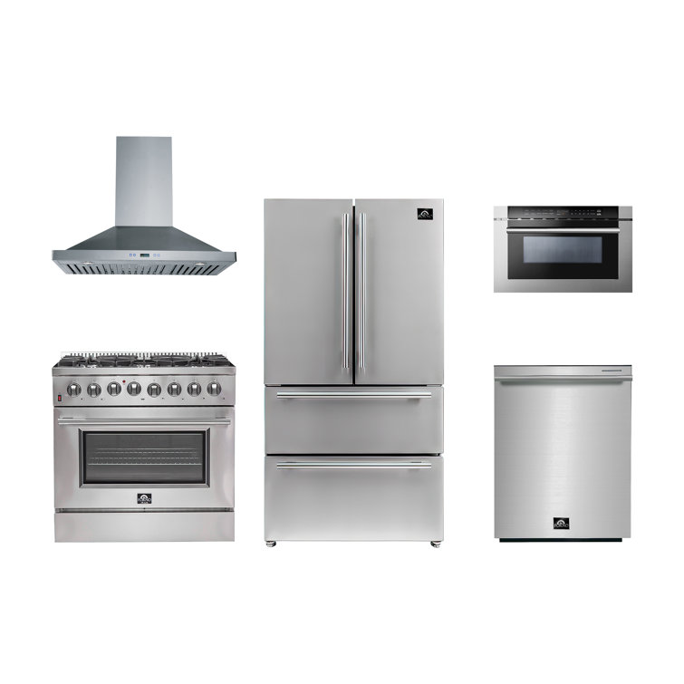 https://assets.wfcdn.com/im/46184577/resize-h755-w755%5Ecompr-r85/2506/250608656/Forno+5+Piece+Kitchen+Appliance+Package+with+French+Door+Refrigerator+%2C+36%27%27+Dual+Fuel+Freestanding+Range+%2C+Built-In+Dishwasher+%2C+Microwave+Drawer+%2C+and+Wall+Mount+Range+Hood.jpg