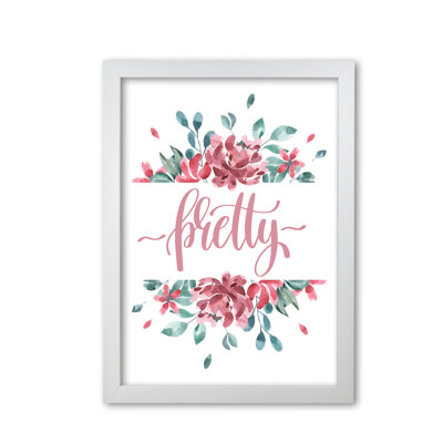 Pretty Pink Floral - Print