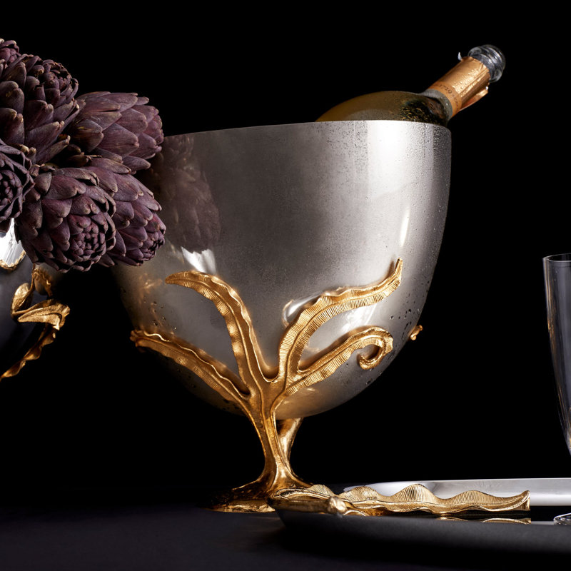 Fern Stainless Steel Champagne Bucket