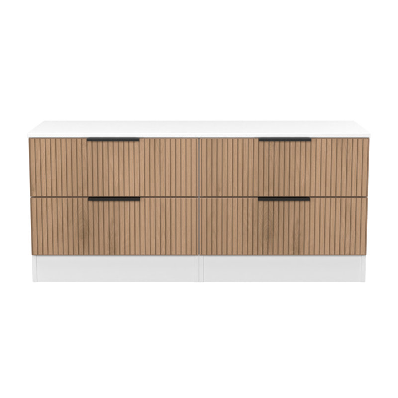 Bisceglia 110cm W 4 - Drawer Chest of Drawers