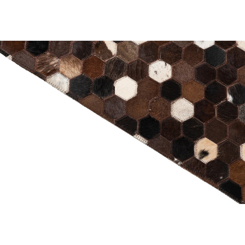 Tapis brun Juliana