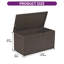 Boîte de rangement verrouillable en résine Balconera 150 gallons-101378767-128126054