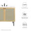 Base de meuble-lavabo simple 35 po Modway-93811857