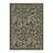 Aurelle Elegant Vintage Pomegranate Area Rug in Dark Green-35309453