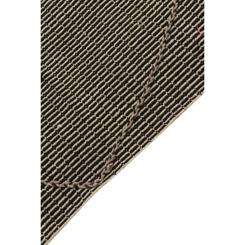 Tapis noir et blanc Ottilie