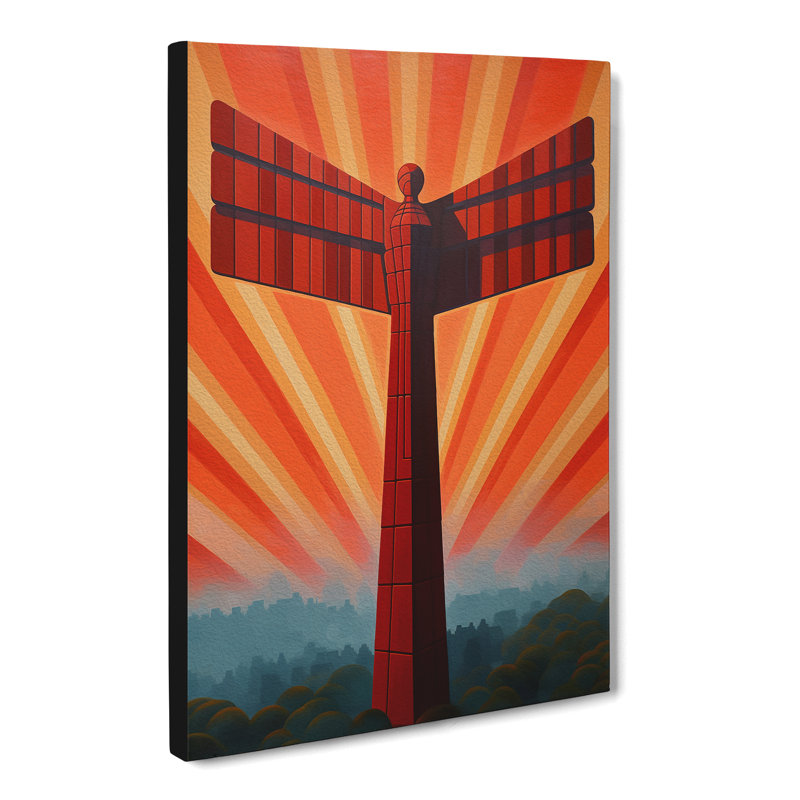 Angel Of The North Op No.2 - No Frame Print, 76cm H x 50cm W x 3cm D