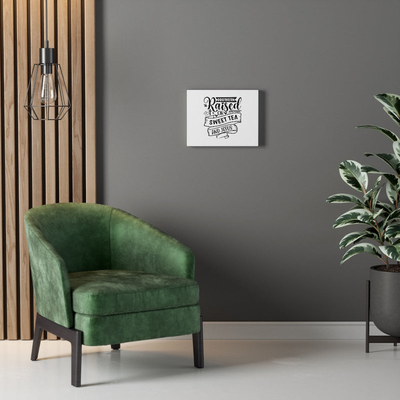 Sweet Tea And Jesus - Wrapped Canvas Print, 46cm H x 61cm W