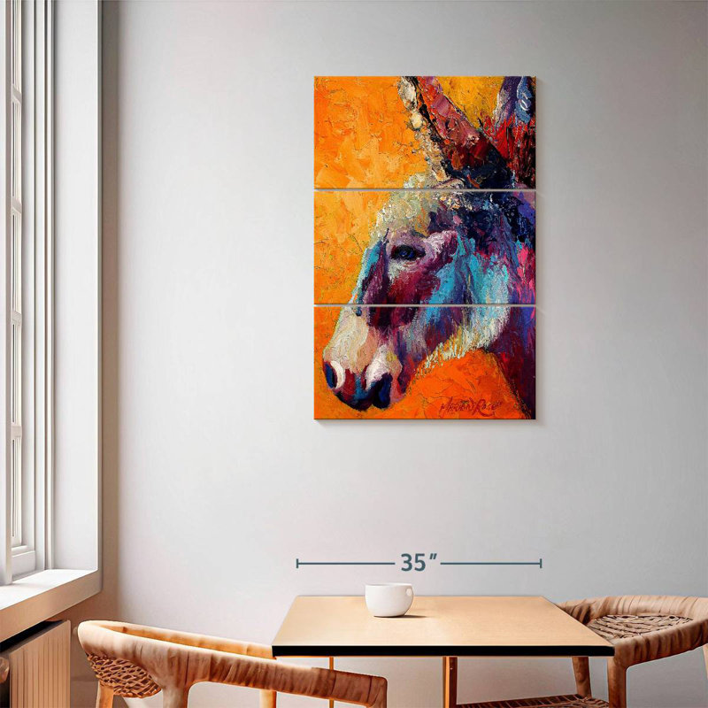 Brampt Burro 1 II, 57" H x 36" W