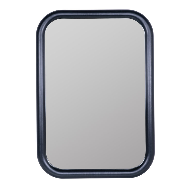 Brixten Rectangle Mirror, 40" x 28", Black