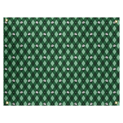 Tapisserie argyle crâne par katelyn elizabeth Kitterman