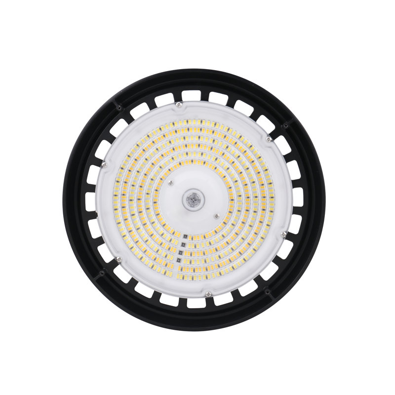 UFO Round Highbay - 3 CCT Selectable, 6.1" H x 12.2" W x 12.2" D