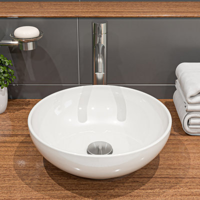 Lavabo de salle de bain vasque circulaire