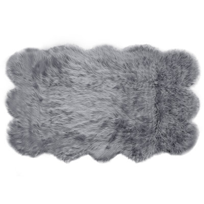 Hughey Faux Fur Indoor Rug