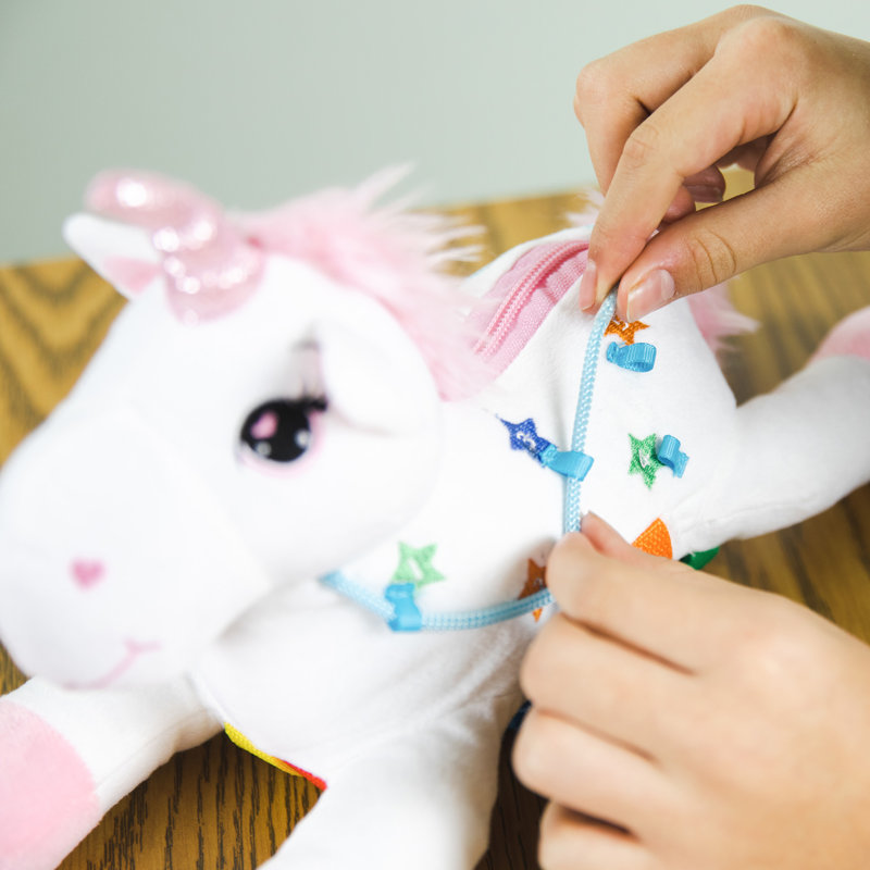 Jouet d'activité sensorielle Busy Bee - licorne