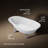 Birthday Bath 72" x 37-1/2" Soaking Bathtub-1719357