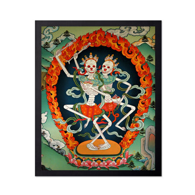 Dancing Skeletons No1