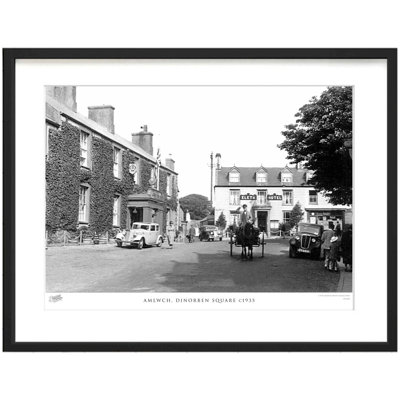 Amlwch, Dinorben Square C1935 1 Piece Single Picture Frame Wall Art